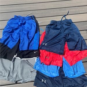 Nike under armor short lot